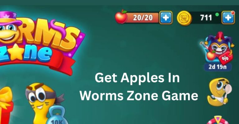 Get Apples In Worms Zone Game